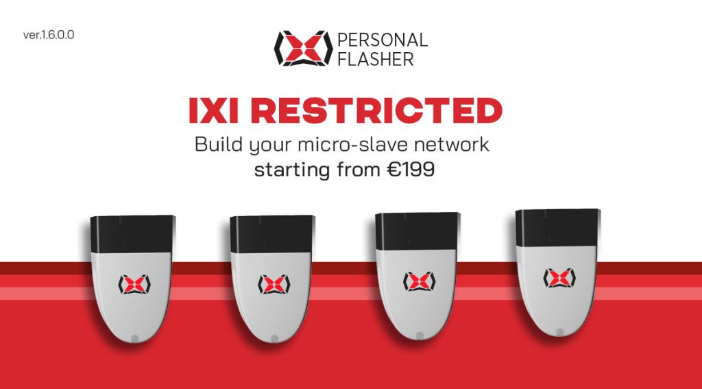SW Updates – IXI Personal Flasher