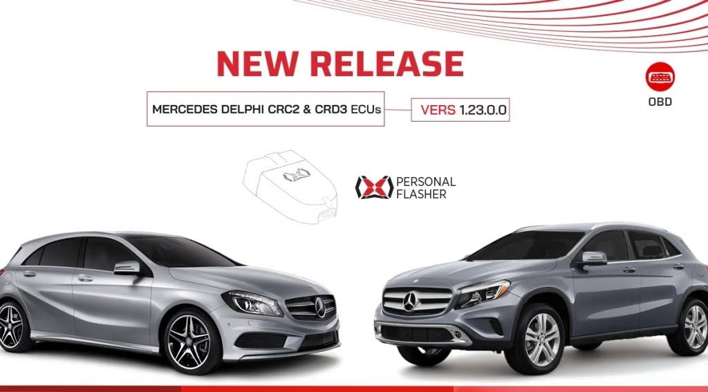 OBD Protocol for Delphi CRC2 and CRD3